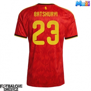 Belgie Michy Batshuayi #23 Domácí Dres MS 2026 Krátký Rukáv